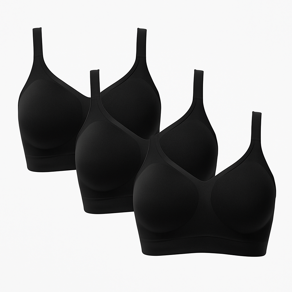 Kit 3 BelleForma Shaping Bras
