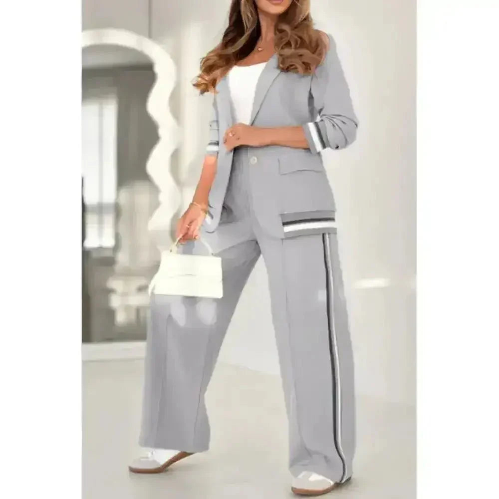 Luiza Cardigan and Pants Set