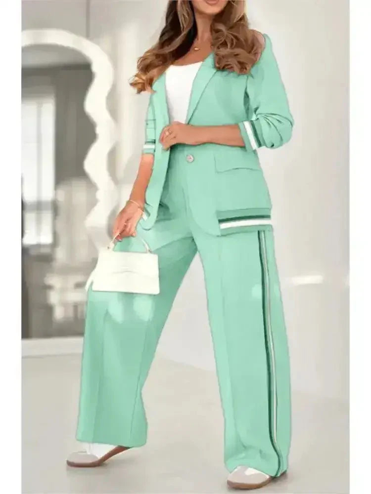 Luiza Cardigan and Pants Set