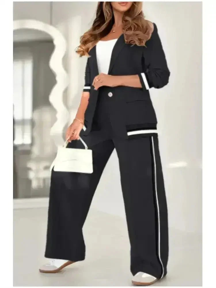 Luiza Cardigan and Pants Set