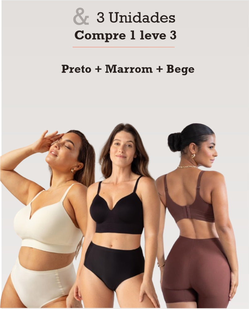 Kit 3 Libelle Shaping Bras