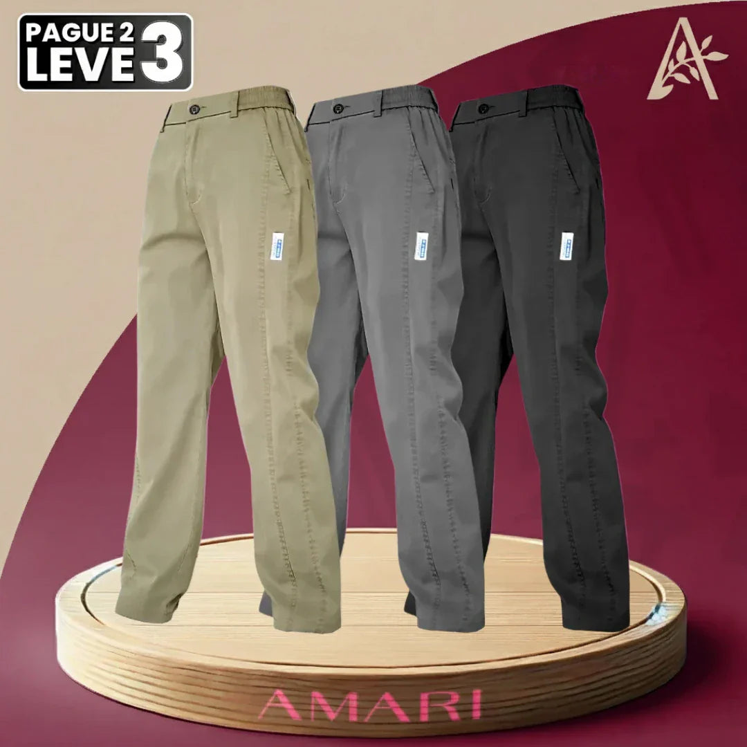 [Pay 2, Get 3] Aurora Women's Ice Silk and Polyester Knit Trousers (Your New Favorite Piece!)