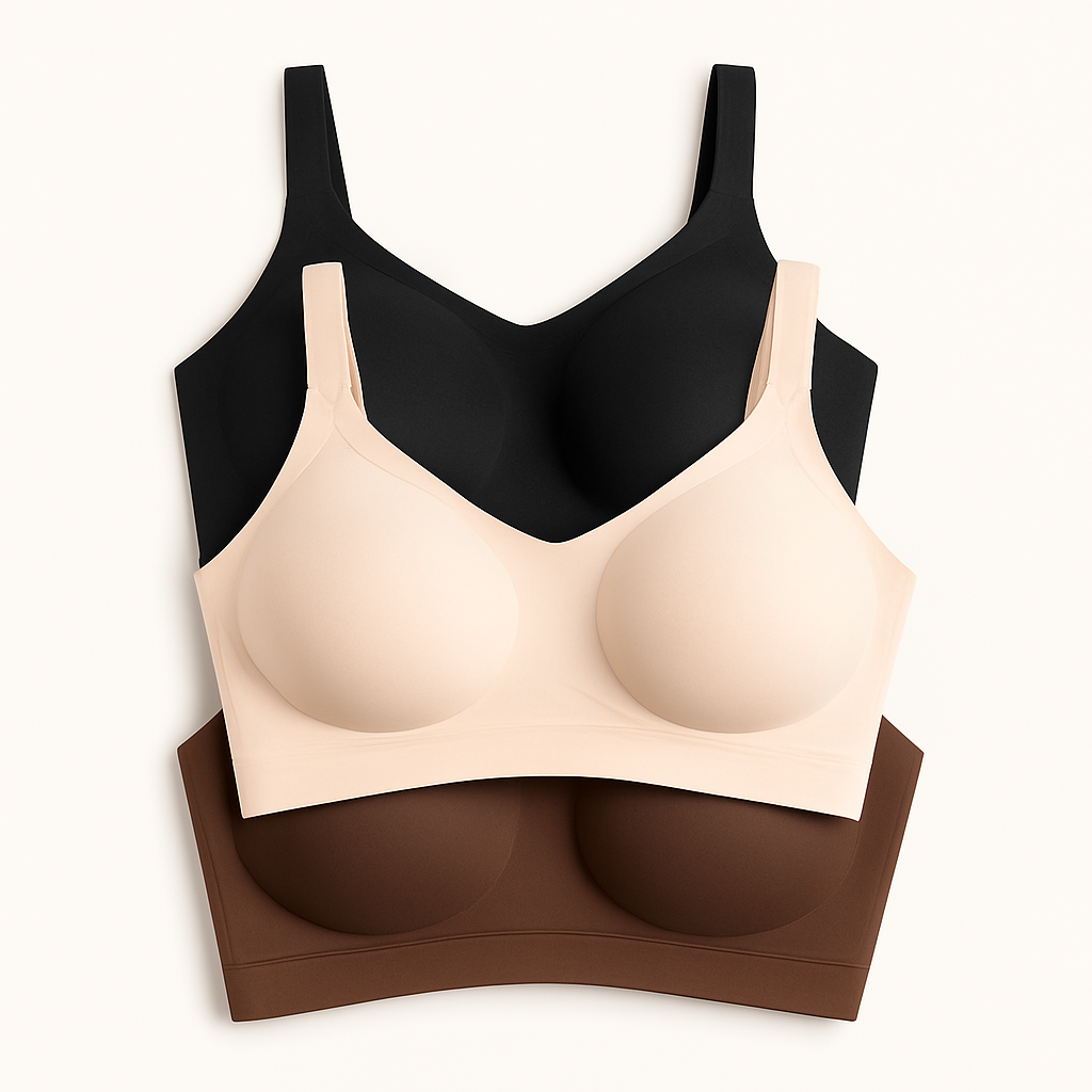 Kit 3 BelleForma Shaping Bras
