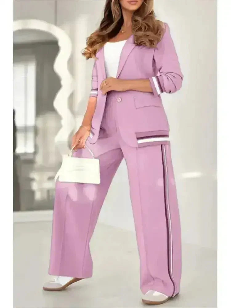 Luiza Cardigan and Pants Set